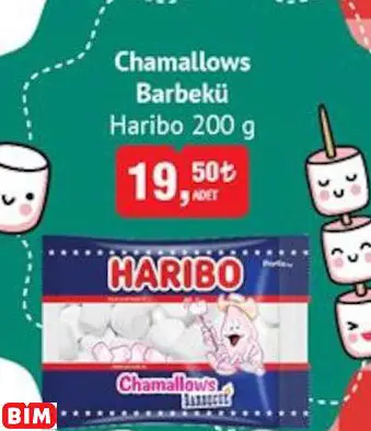 HARİBO CHAMALLOWS BARBEKÜ HARİBO CHAMALLOWS BARBEKÜ